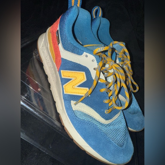 New Balance Shoes Mens 7.5 Blue 997H Outdoor Pack Cordura Varsity - Picture 2 of 15